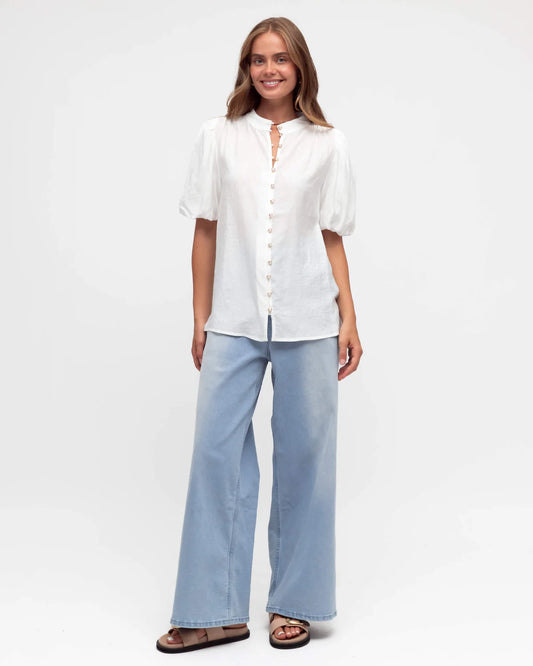 Mayflower Blouse Ivory