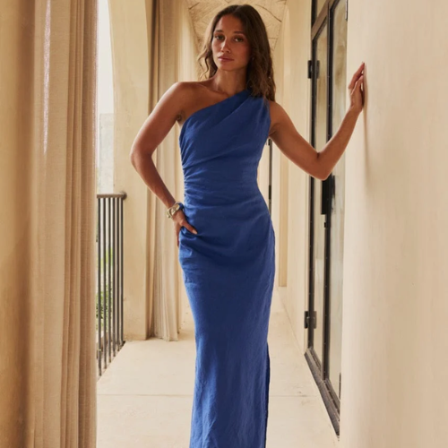 Zia Dress Blue