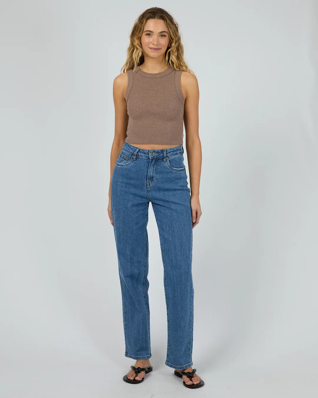 Pia Tank Brown