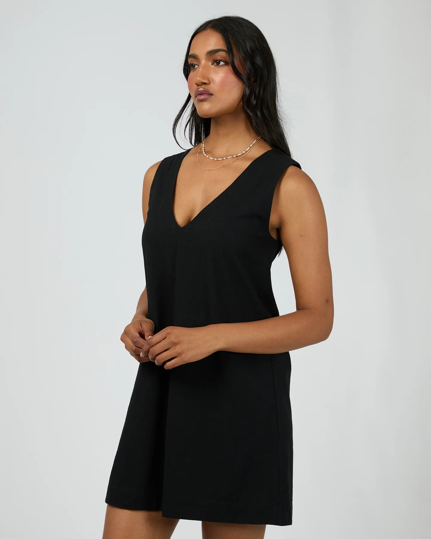 Essential Mini Dress - Black