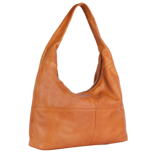 Hazelbrook Leather Shoulder Bag Tan