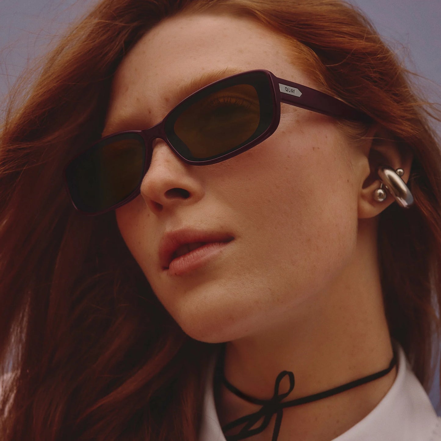 Quay Vibe Check Plum Brown