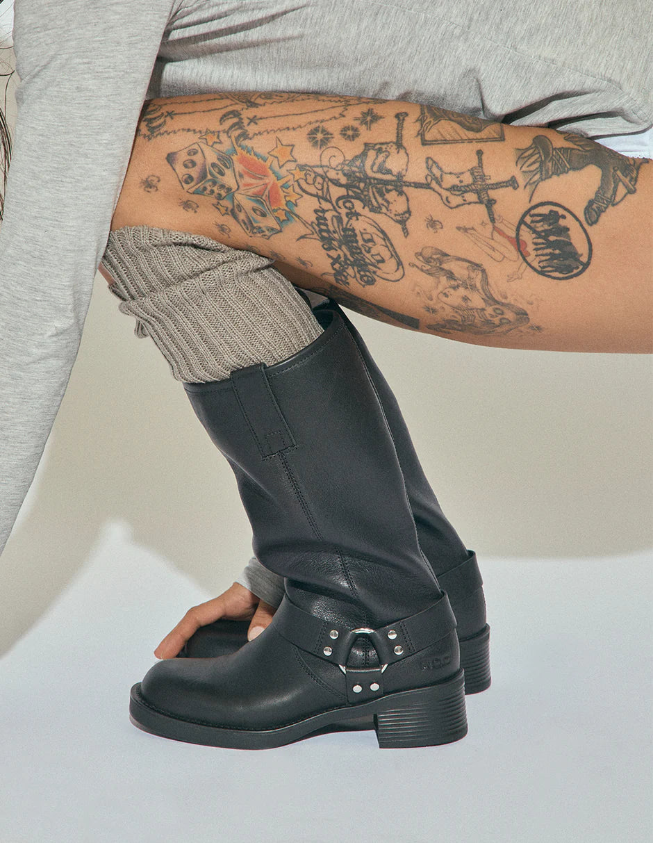Roc Racer Black Boot