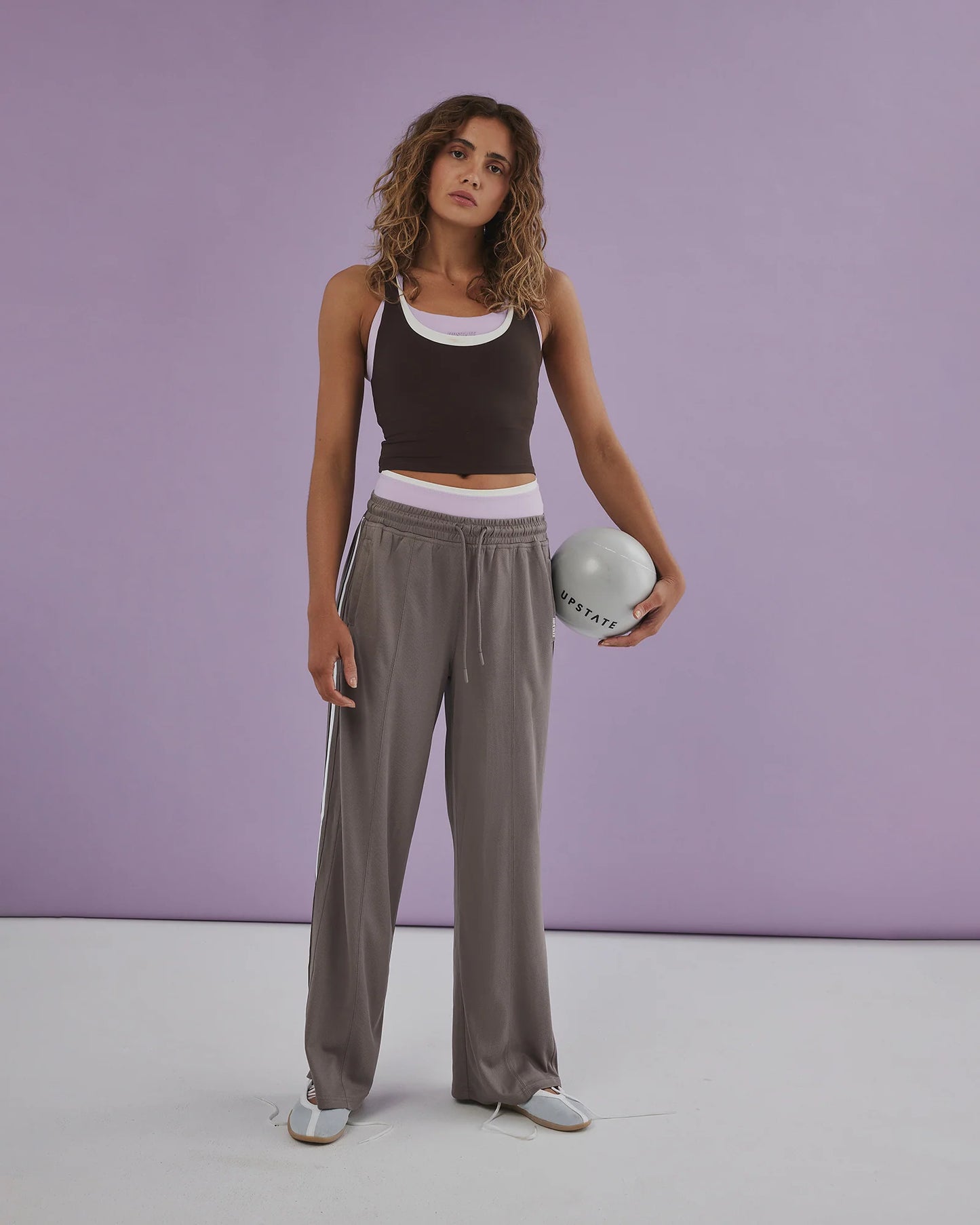 Upstate Sport Apex Track Pant - Cinder